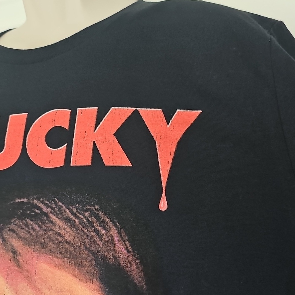 CHUCKY Crewneck Short Sleeve Graphic T-Shirt Size L - Picture 6 of 9